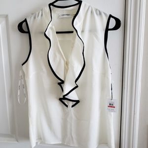 Calvin Klein Sleeveless Blouse
